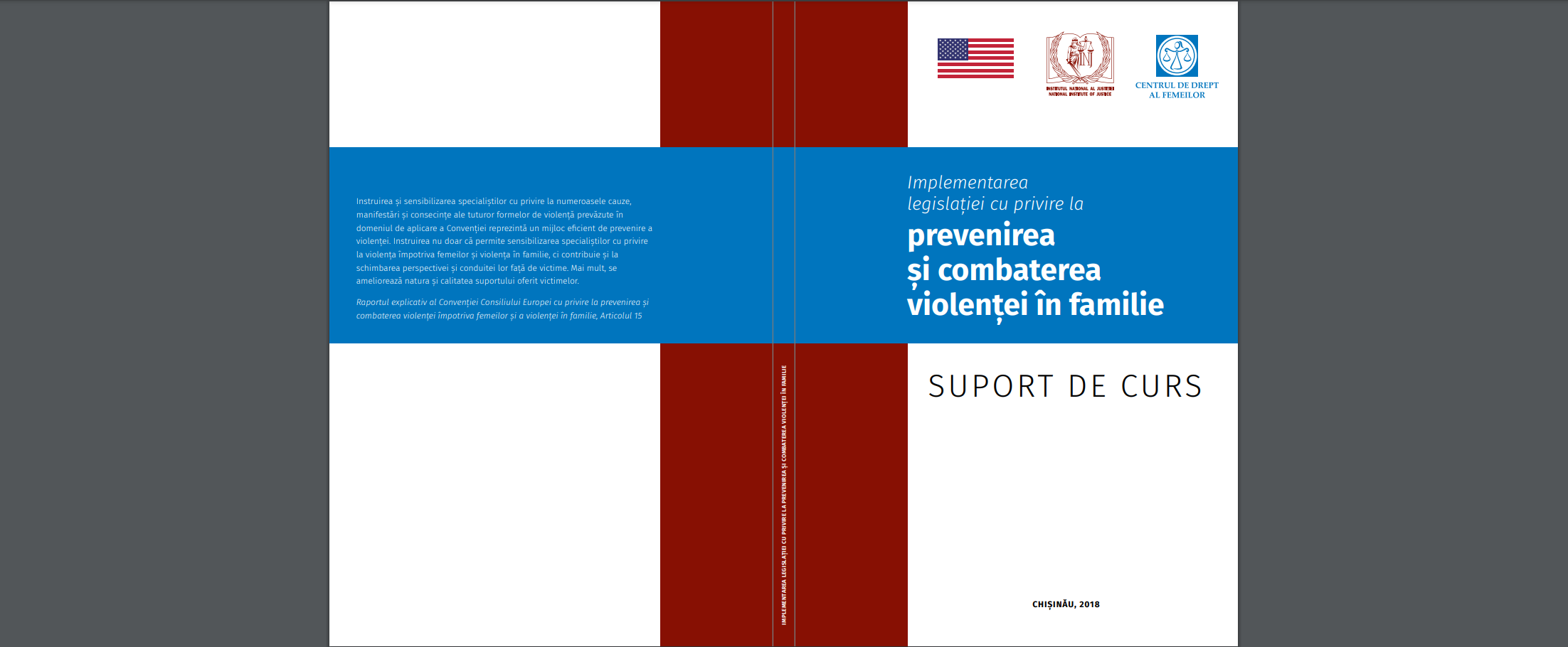 Suport de curs: Implementarea legislaței cu privire la prevenirea și combaterea violenei în familie