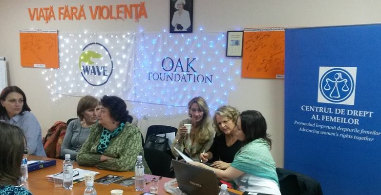 Ședința membrilor Coaliției Naționale ”Viața fără Violență în Familie” cu reprezentanții Fundației OAK