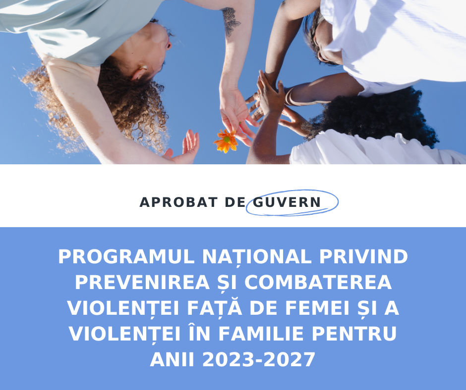 Guvernul a aprobat Programul Național privind prevenirea și combaterea violenței față de femei și a violenței în familie pentru anii 2023-2027