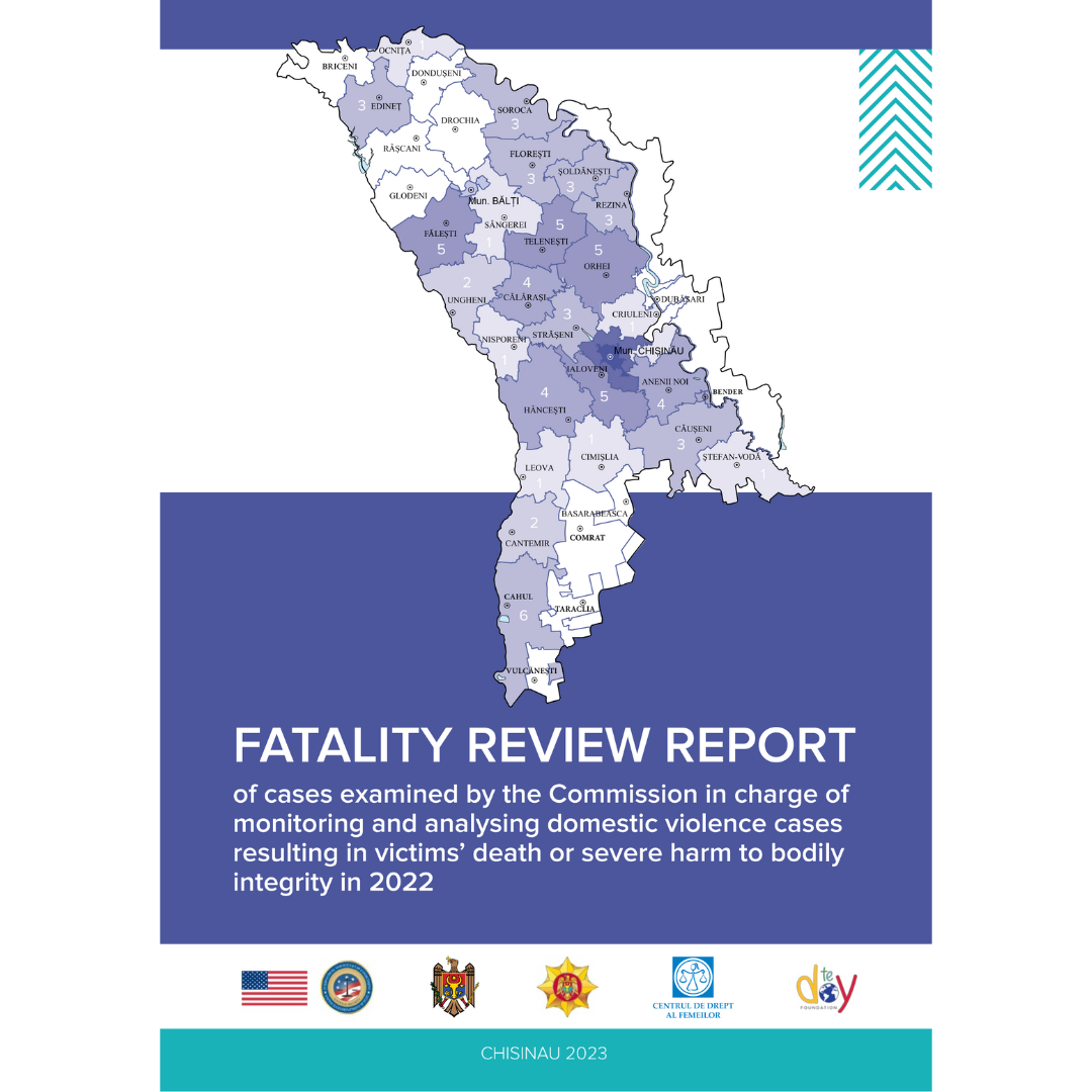 Fatality review report on cases of domestic violence resulting in victims’ death or severe harm to bodily integrity in 2022 in the Republic of Moldova