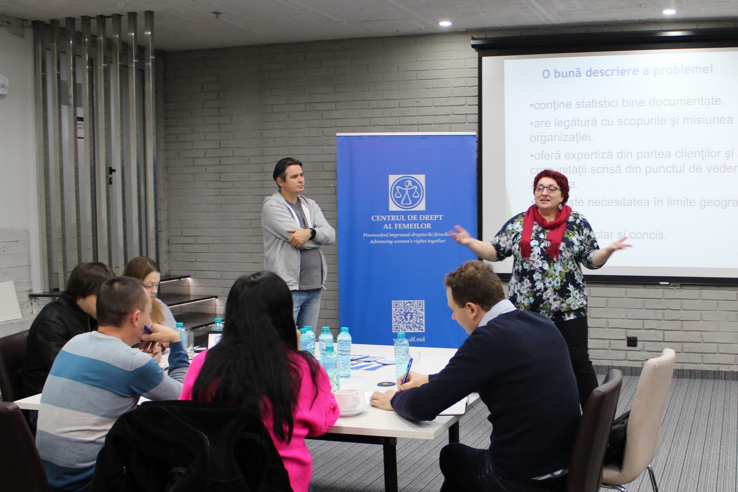 Promovăm egalitatea de gen în Moldova: De la idee la acțiune – atelier de instruire privind scierea proiectelor în domeniul egalității de gen cu participarea promotorilor locali