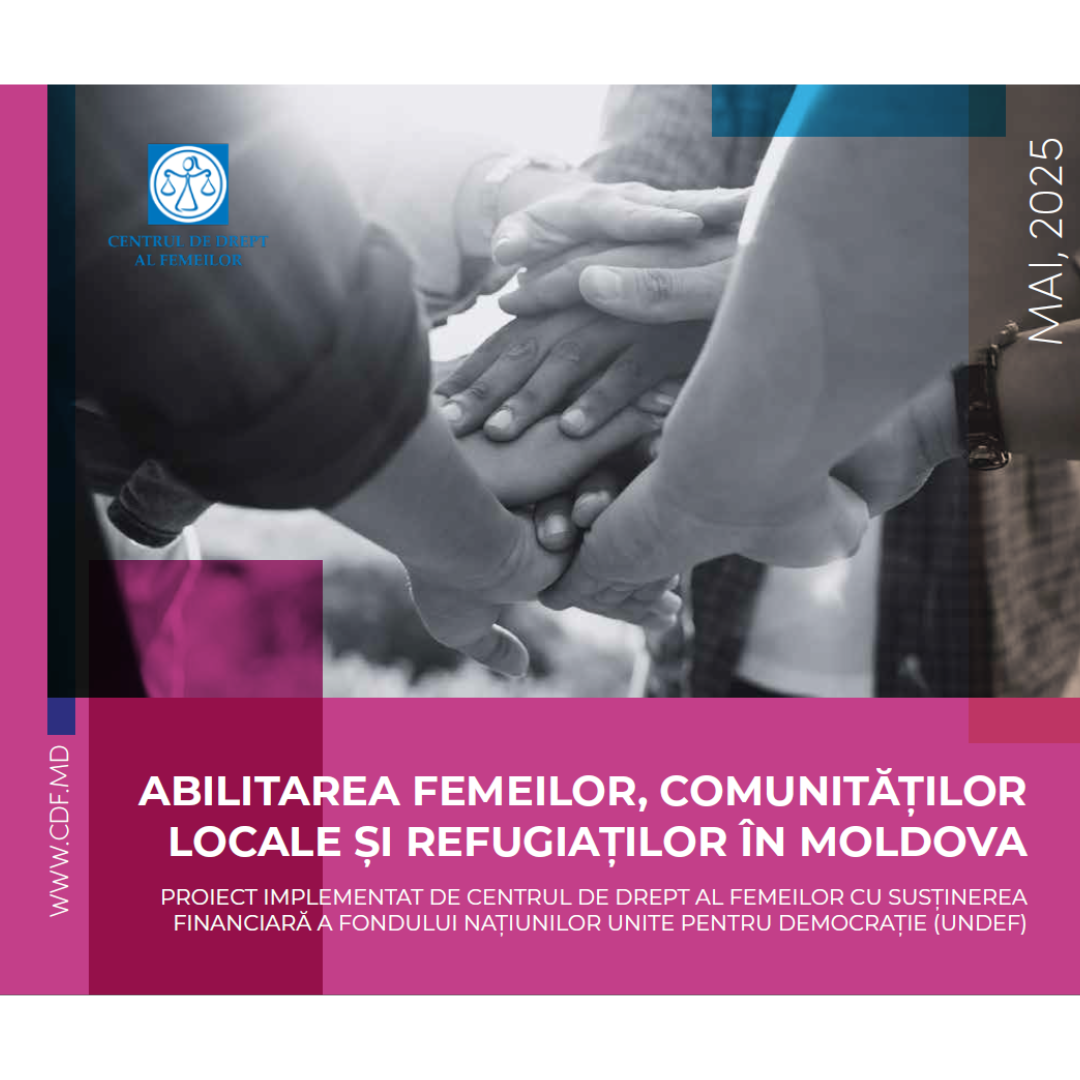 Abilitarea femeilor, comunităților locale și refugiaților în Moldova – broșură de totalizare a proiectului