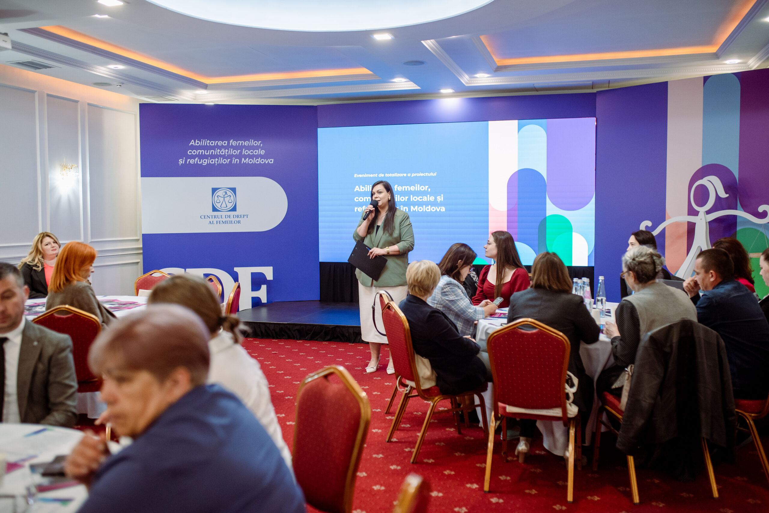 Evenimentul de celebrare a rezultatelor proiectului „Abilitarea femeilor, comunităților locale și refugiaților în Moldova”