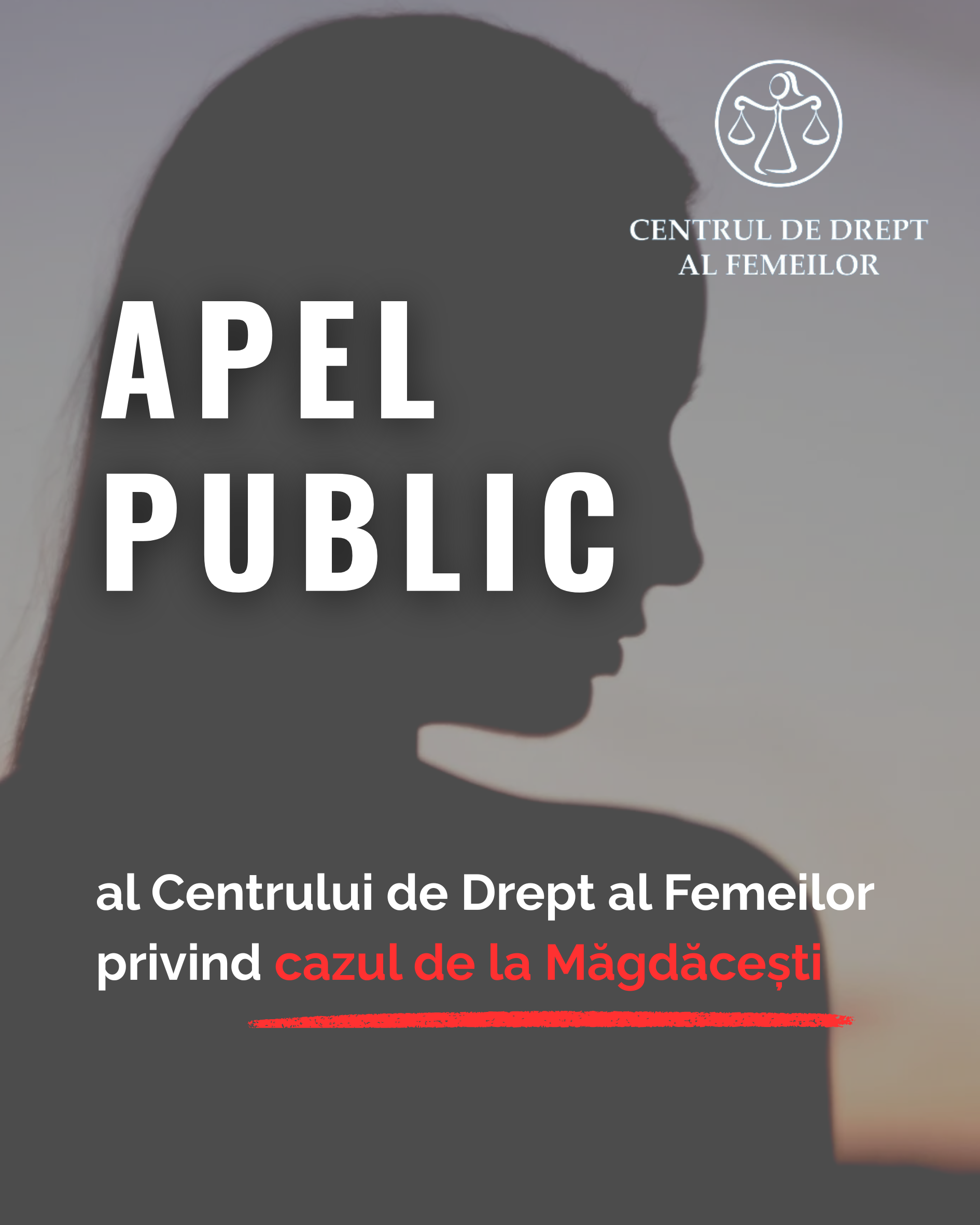 CDF cere o anchetă independentă a eșecurilor instituționale în cazul femicidului de la Măgdăcești, excluderea faptelor de violență în familie din Codul contravențional și aplicarea efectivă a compensației de stat pentru fiicele victimei